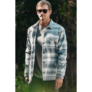 NEW JETTY concordia fleece jac shirt in grey